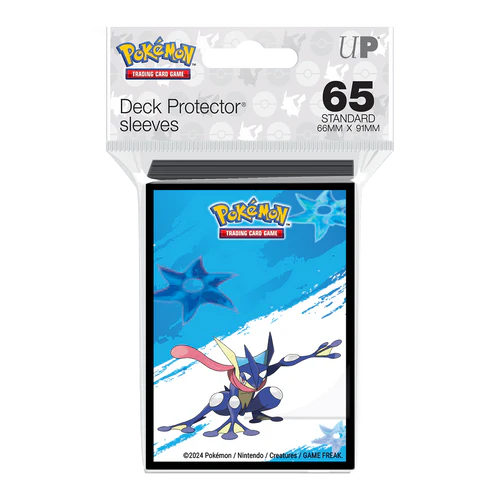 Greninja Standard Deck Protector® Sleeves (65ct) for Pokémon Album Ultra Pro    | Red Claw Gaming