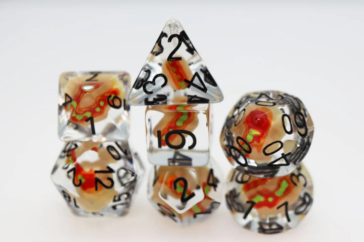 HOT DOG RPG DICE SET Dice & Counters Foam Brain Games    | Red Claw Gaming