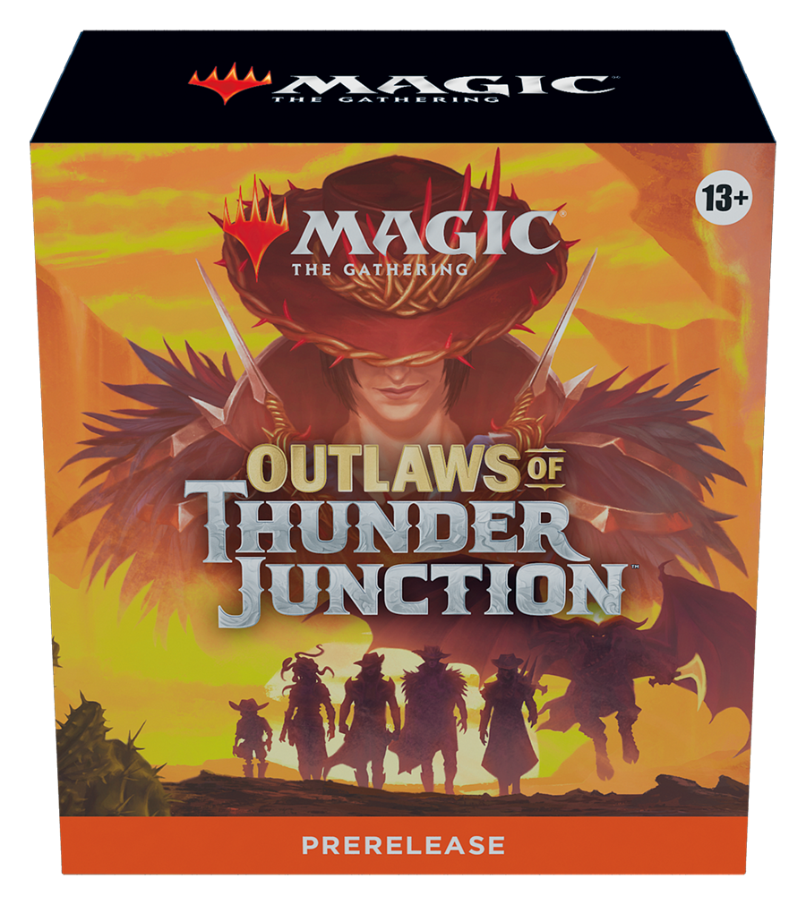 Outlaws of Thunder Junctions At Home Prerelease Sealed Magic the Gathering Wizards of the Coast    | Red Claw Gaming