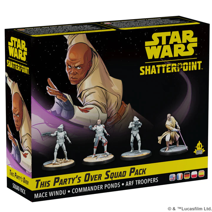 Star Wars: Shatterpoint - This Party's Over: Mace Windu Squad Pack Star Wars: Legion Fantasy Flight Games    | Red Claw Gaming