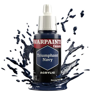 WARPAINTS: FANATIC ACRYLIC TRIUMPHANT NAVY Paint Army Painter    | Red Claw Gaming