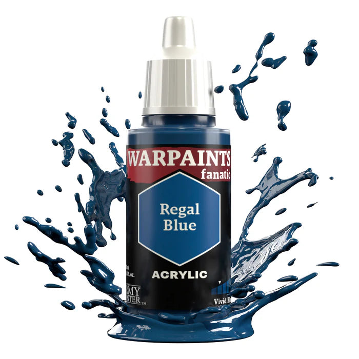 WARPAINTS: FANATIC ACRYLIC REGAL BLUE Paint Army Painter    | Red Claw Gaming
