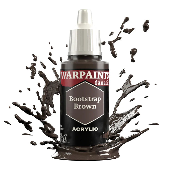 WARPAINTS: FANATIC ACRYLIC BOOTSTRAP BROWN Paint Army Painter    | Red Claw Gaming