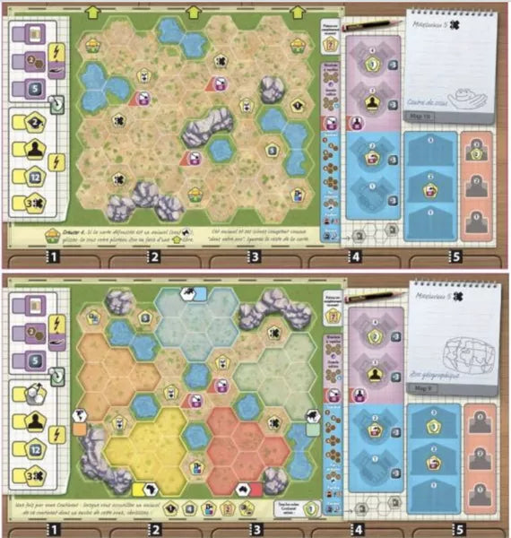 Ark Nova Zoo Map 1 Board Game Capstone Games    | Red Claw Gaming