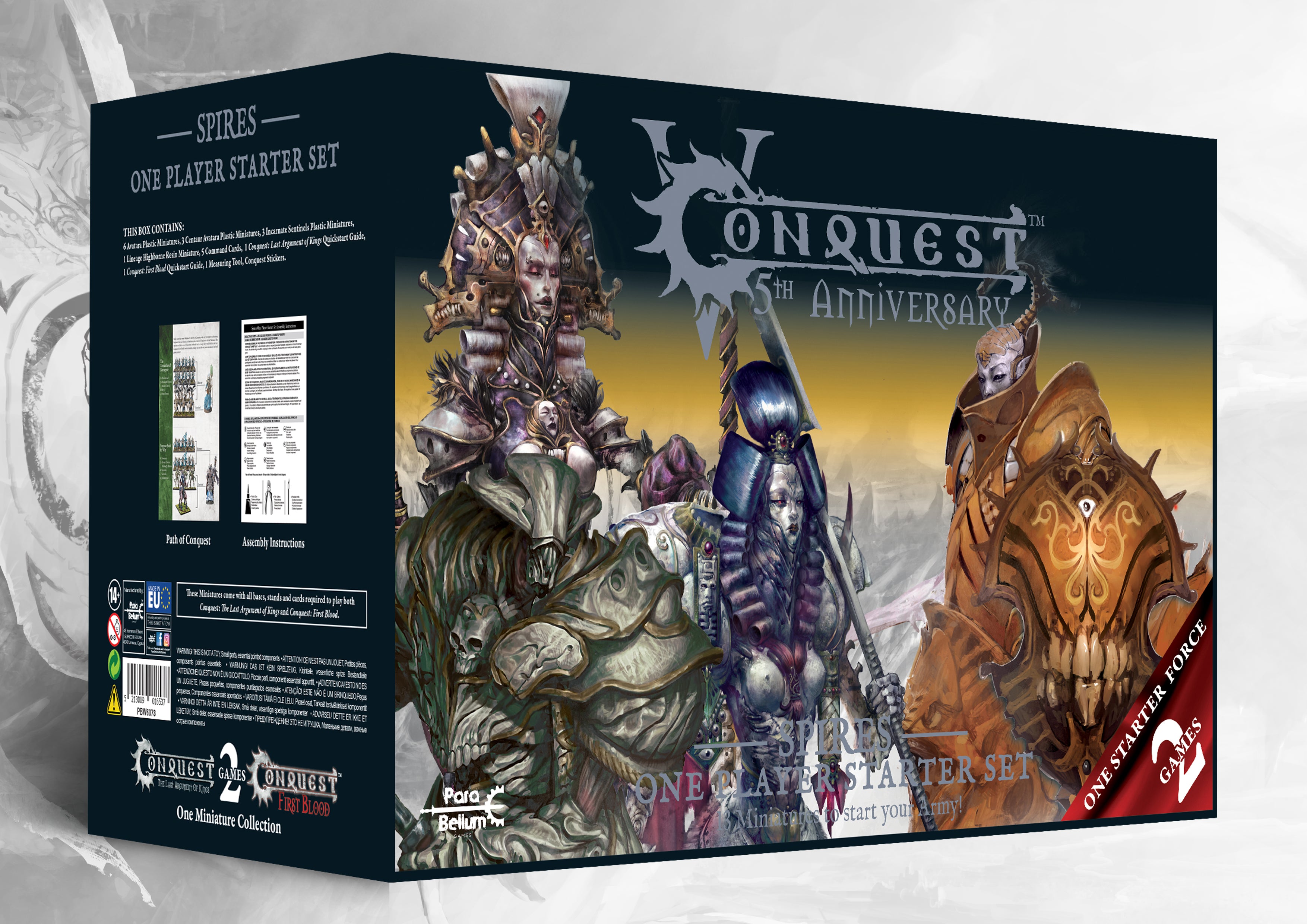 CONQUEST: SPIRES 5TH ANN SUPERCHARGED STARTER Miniatures Universal DIstribution    | Red Claw Gaming