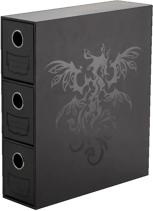 DRAGON SHIELD FORTRESS CARD DRAWERS BLACK Dragon Shield Dragon Shield    | Red Claw Gaming