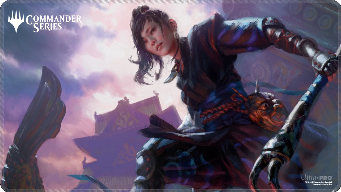 Commander Series #2: Allied - Yuriko Stitched Standard Gaming Playmat for Magic: The Gathering Playmats Ultra Pro    | Red Claw Gaming
