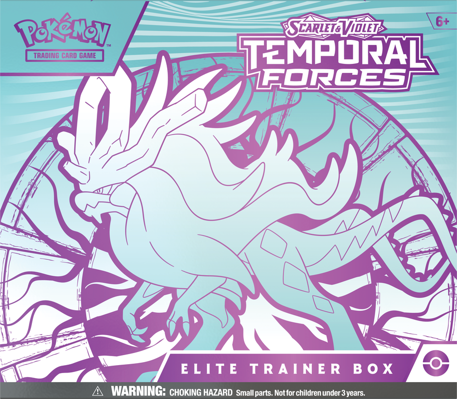 POKEMON SCARLET AND VIOLET TEMPORAL FORCES LITE TRAINER BOX Pokemon Nintendo    | Red Claw Gaming