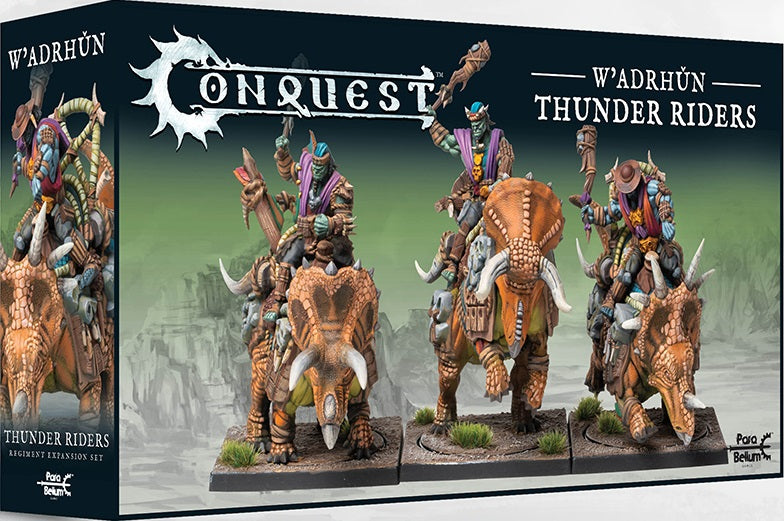 CONQUEST: W'ADRHUN THUNDER RIDER Miniatures Universal DIstribution    | Red Claw Gaming