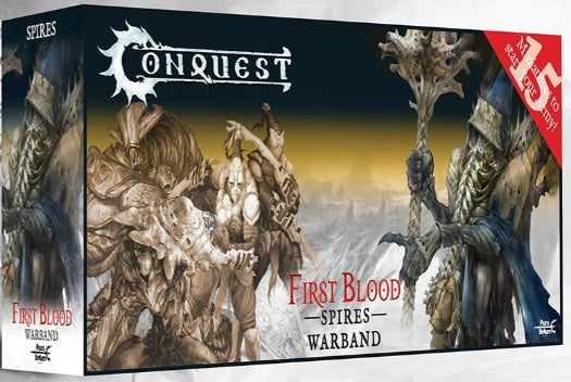 CONQUEST: SPIRES - FIRST BLOOD WARBAND Miniatures Universal DIstribution    | Red Claw Gaming
