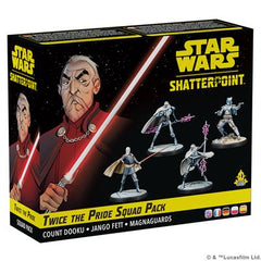 Star Wars Shatterpoint Twice the Pride Count Dooku Squad Pack Star Wars: Legion Fantasy Flight Games    | Red Claw Gaming