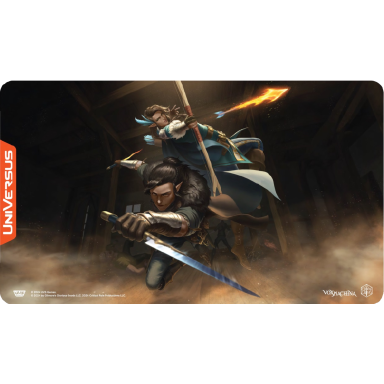 CRITICAL ROLE PLAYMAT: ARROWS AND DAGGERS Play Mat Universal DIstribution    | Red Claw Gaming