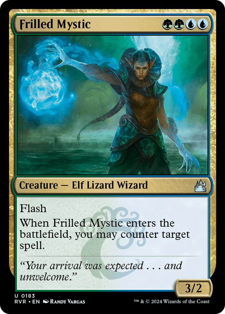 Frilled Mystic [Ravnica Remastered] MTG Single Magic: The Gathering    | Red Claw Gaming