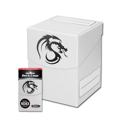 BCW Deck Case Deck Box BCW White   | Red Claw Gaming