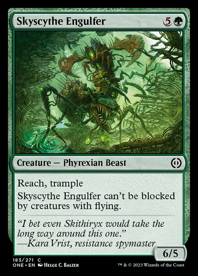 Skyscythe Engulfer [Phyrexia: All Will Be One] MTG Single Magic: The Gathering    | Red Claw Gaming