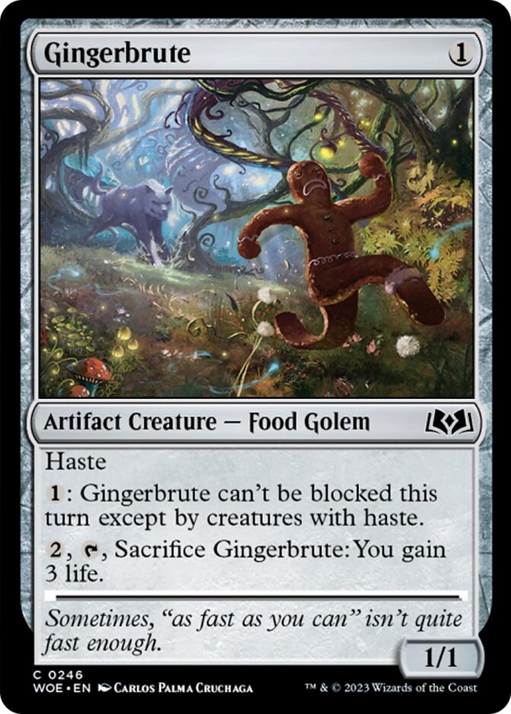 Gingerbrute [Wilds of Eldraine] MTG Single Magic: The Gathering    | Red Claw Gaming