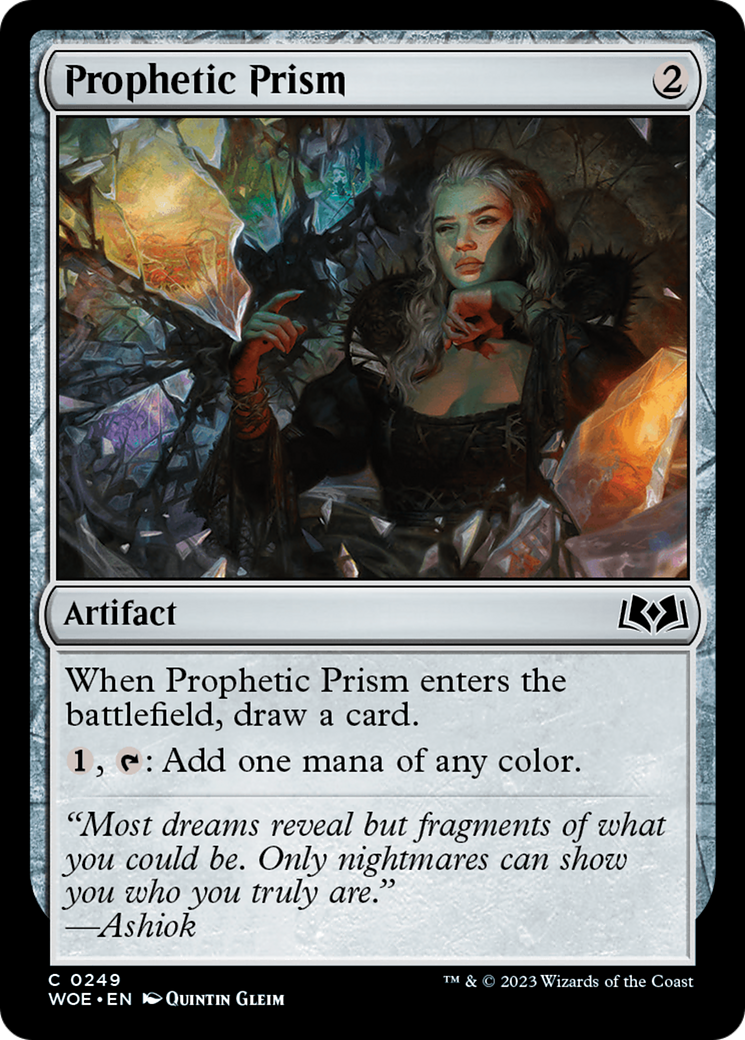 Prophetic Prism [Wilds of Eldraine] MTG Single Magic: The Gathering    | Red Claw Gaming