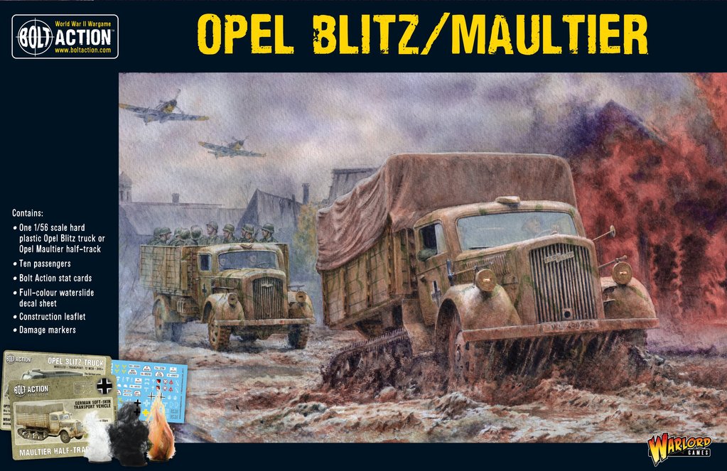 Opel Blitz/Maultier Germany Warlord Games    | Red Claw Gaming
