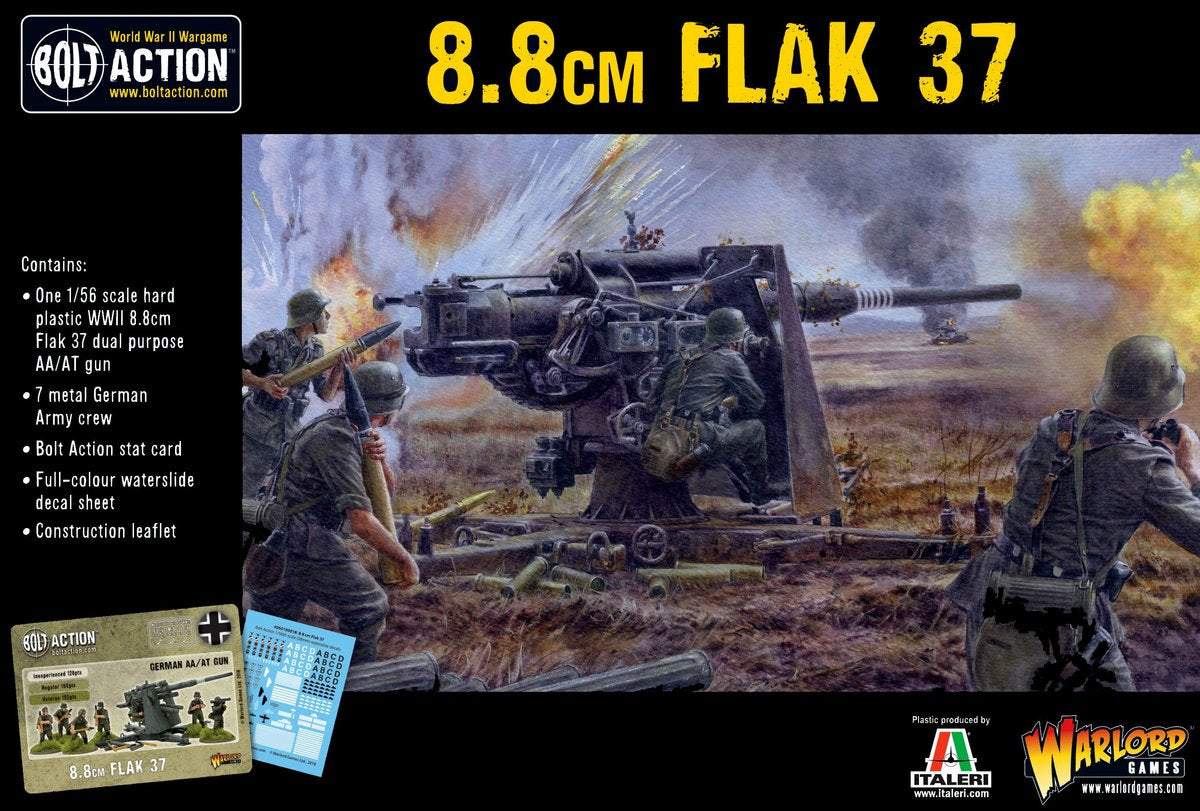 Flak 37 8.8cm Germany Warlord Games    | Red Claw Gaming