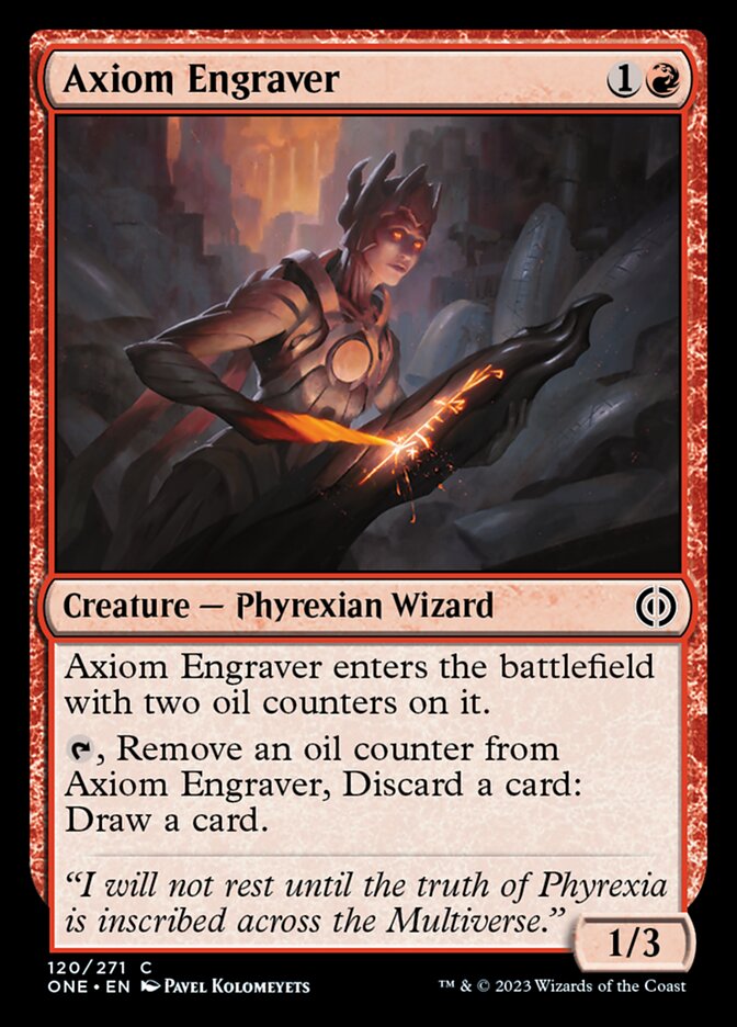 Axiom Engraver [Phyrexia: All Will Be One] MTG Single Magic: The Gathering    | Red Claw Gaming