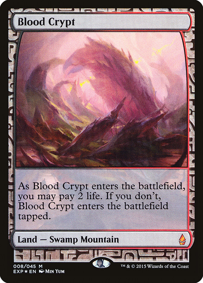Blood Crypt [Zendikar Expeditions] MTG Single Magic: The Gathering    | Red Claw Gaming