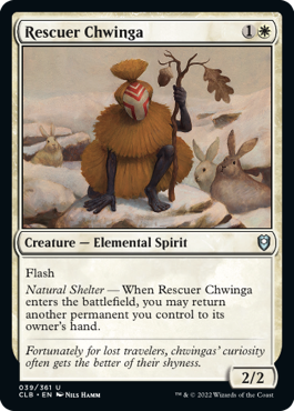 Rescuer Chwinga [Commander Legends: Battle for Baldur's Gate] MTG Single Magic: The Gathering    | Red Claw Gaming