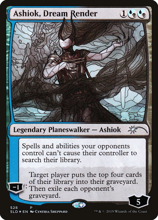 Ashiok, Dream Render (Stained Glass) [Secret Lair Drop Promos] MTG Single Magic: The Gathering    | Red Claw Gaming