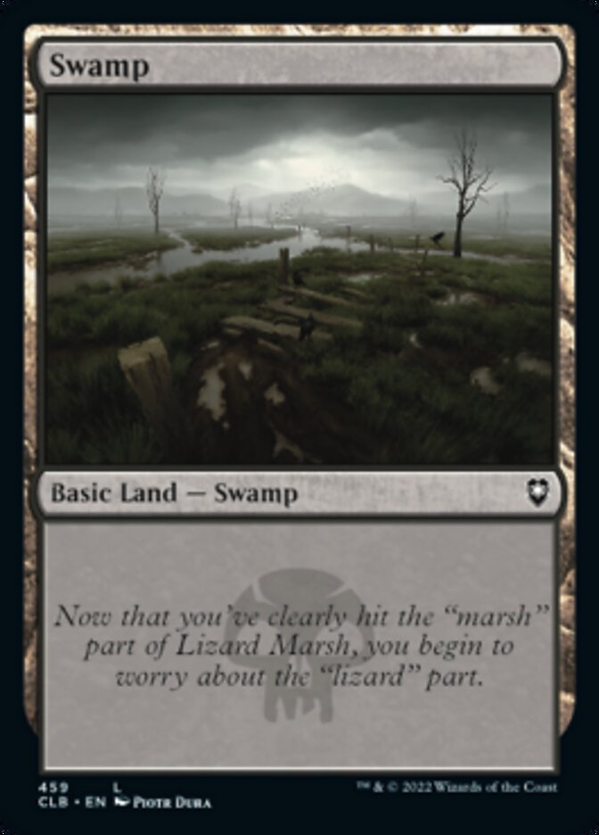 Swamp (459) [Commander Legends: Battle for Baldur's Gate] MTG Single Magic: The Gathering    | Red Claw Gaming