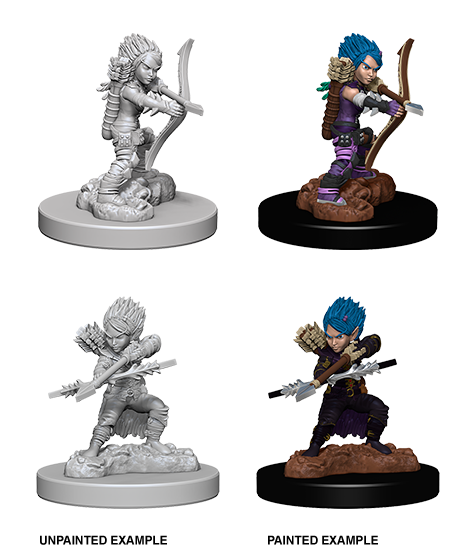 Pathfinder Battles Deep Cuts: Female Gnome Rogue Minatures Wizkids Games    | Red Claw Gaming