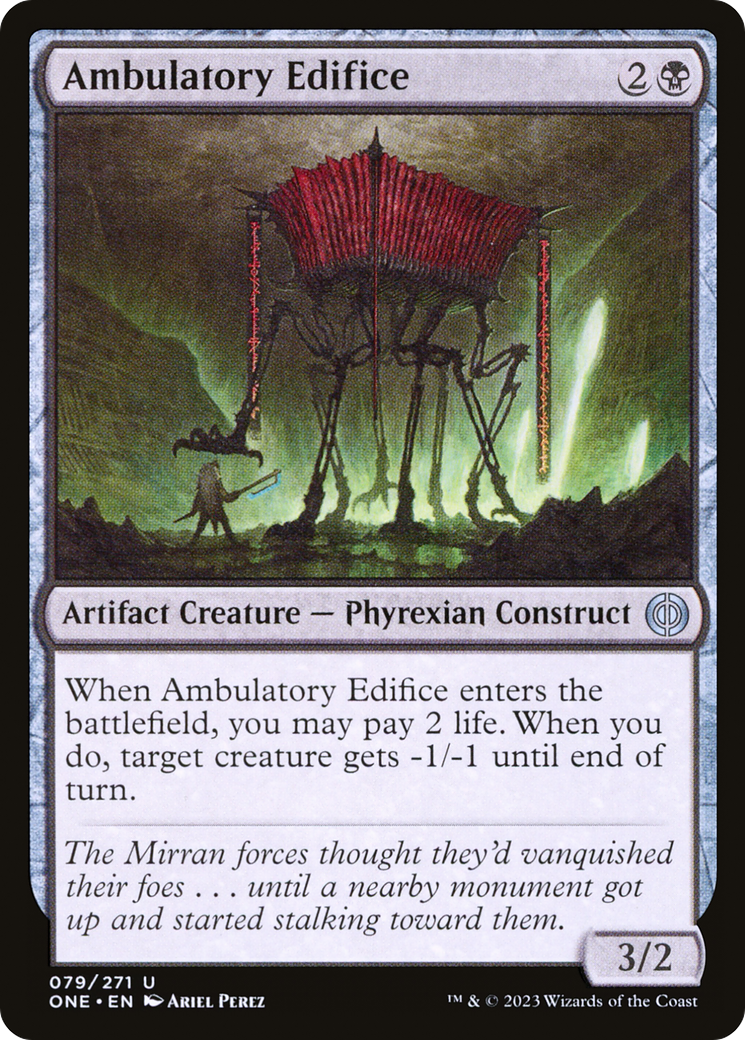 Ambulatory Edifice [Phyrexia: All Will Be One] MTG Single Magic: The Gathering    | Red Claw Gaming