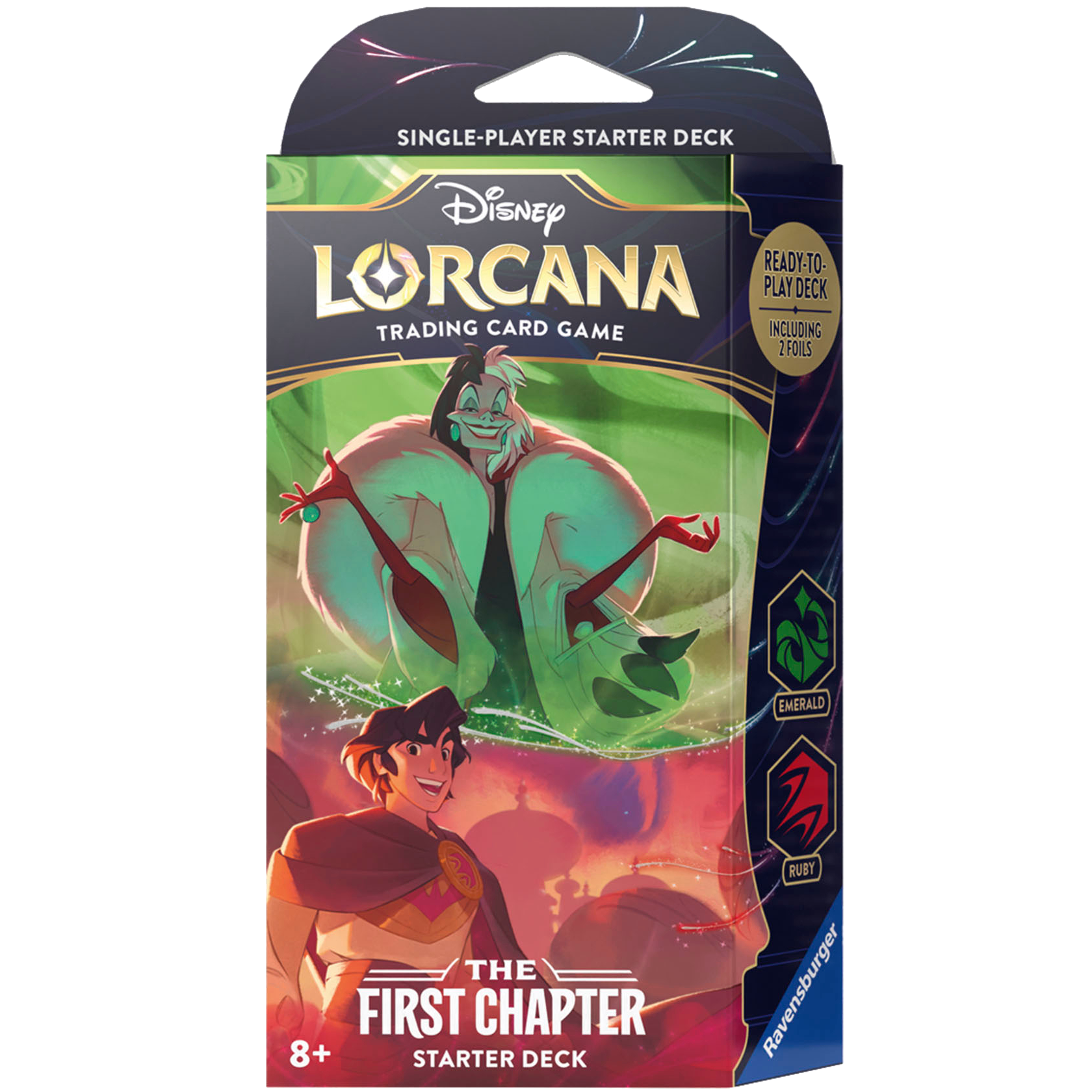 The First Chapter - Starter Deck (Emerald & Ruby) Lorcana Sealed Disney    | Red Claw Gaming