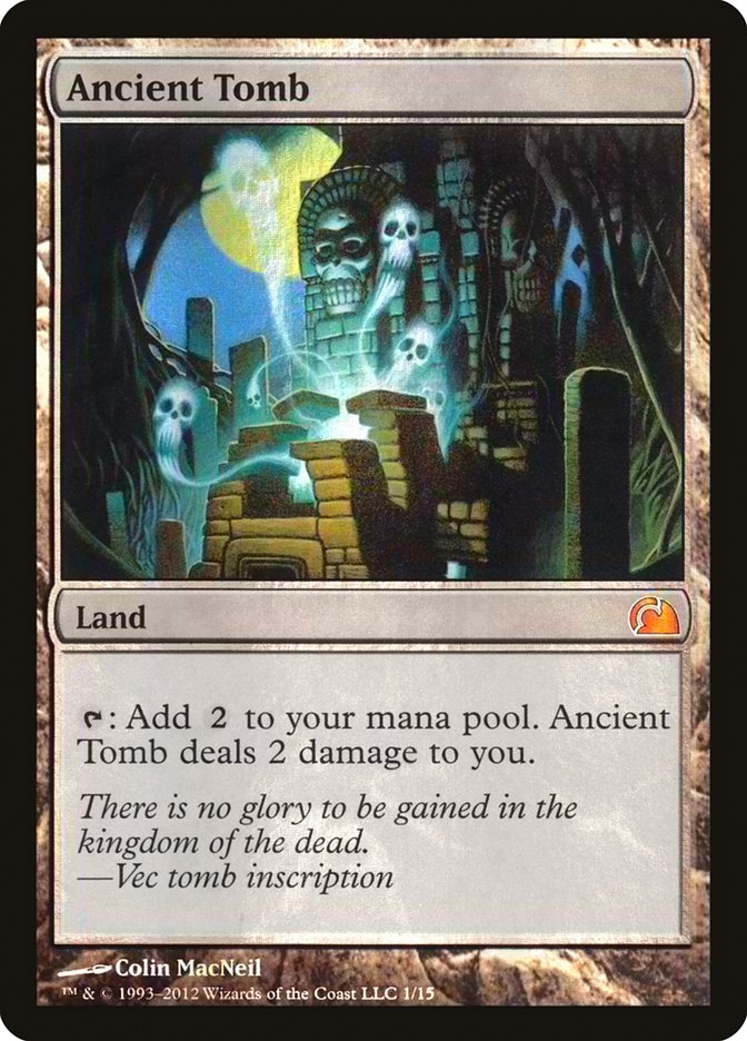 Ancient Tomb [From the Vault: Realms] MTG Single Magic: The Gathering    | Red Claw Gaming