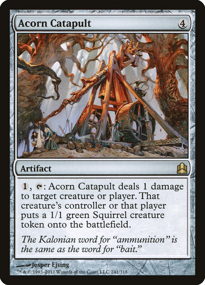Acorn Catapult [Commander 2011] MTG Single Magic: The Gathering    | Red Claw Gaming