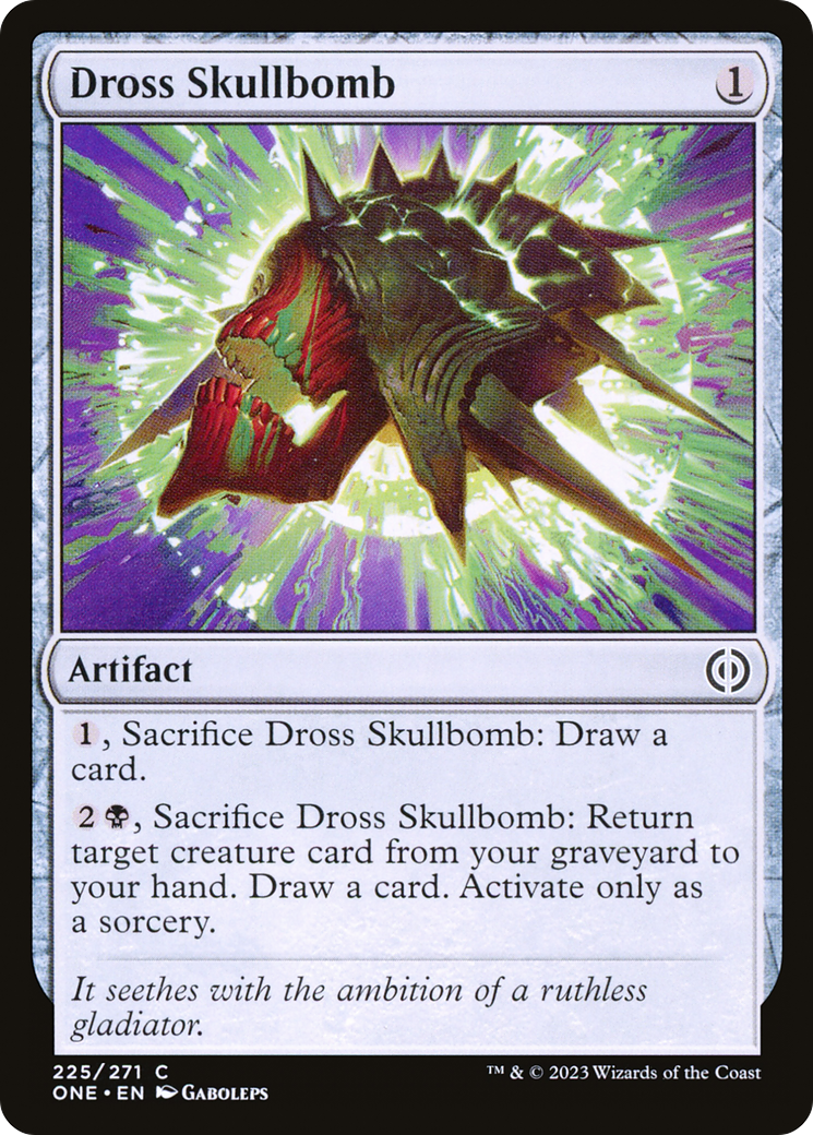 Dross Skullbomb [Phyrexia: All Will Be One] MTG Single Magic: The Gathering    | Red Claw Gaming