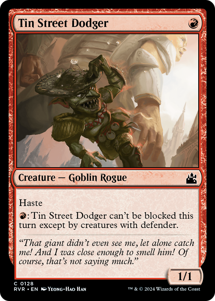 Tin Street Dodger [Ravnica Remastered] MTG Single Magic: The Gathering    | Red Claw Gaming