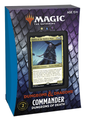 ADVENTURES IN THE FORGOTTEN REALMS COMMANDER DECK Sealed Magic the Gathering Wizards of the Coast Dungeons of Death   | Red Claw Gaming
