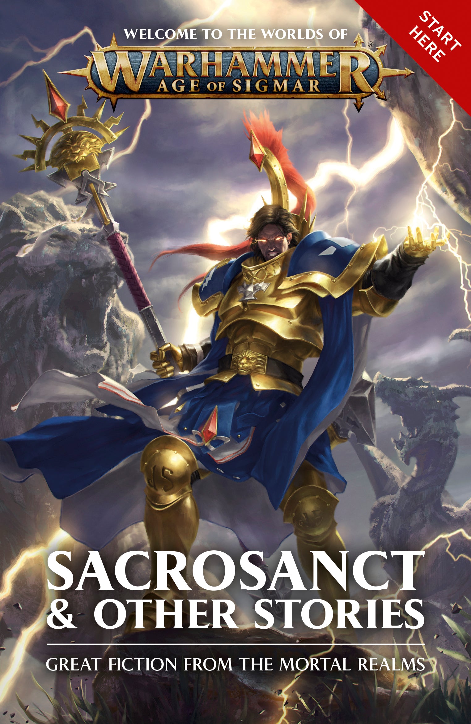 AOS: SACROSANCT & OTHER STORIES (PB) Black Library Games Workshop    | Red Claw Gaming