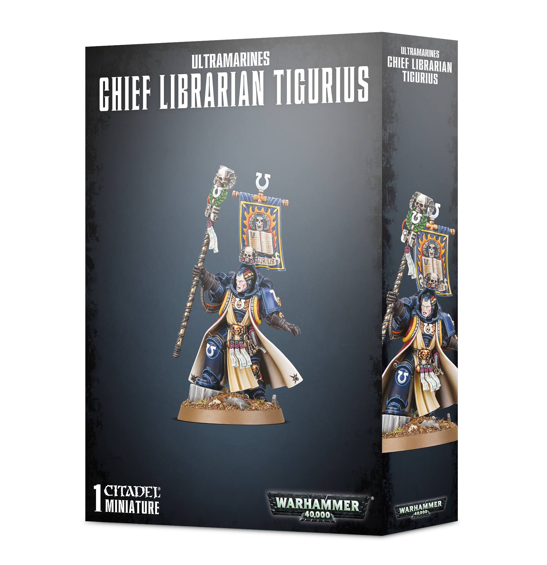 ULTRAMARINES CHIEF LIBRARIAN TIGURIUS Ultramarines Games Workshop    | Red Claw Gaming