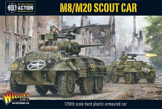 M8/M20 Greyhound Scout Car American Warlord Games    | Red Claw Gaming