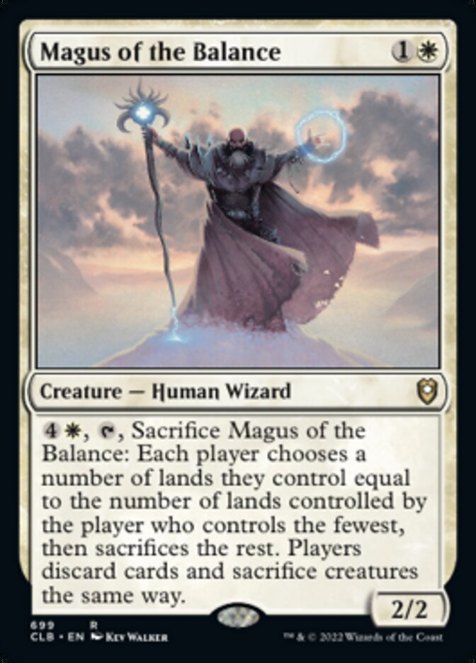 Magus of the Balance [Commander Legends: Battle for Baldur's Gate] MTG Single Magic: The Gathering    | Red Claw Gaming