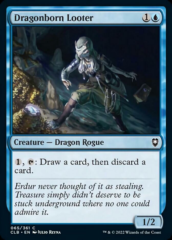 Dragonborn Looter [Commander Legends: Battle for Baldur's Gate] MTG Single Magic: The Gathering    | Red Claw Gaming