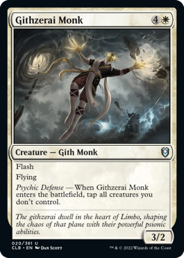 Githzerai Monk [Commander Legends: Battle for Baldur's Gate] MTG Single Magic: The Gathering    | Red Claw Gaming