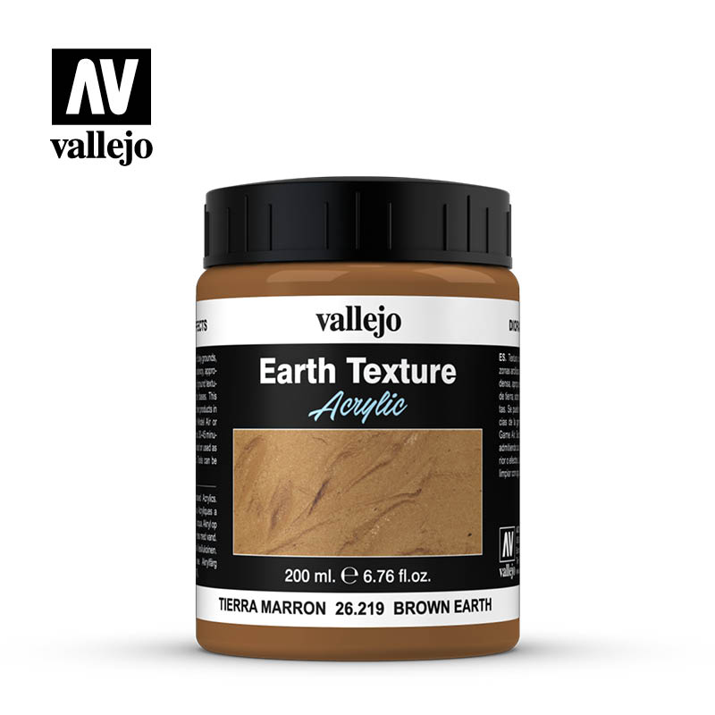 Brown Earth Vallejo Texture Vallejo    | Red Claw Gaming