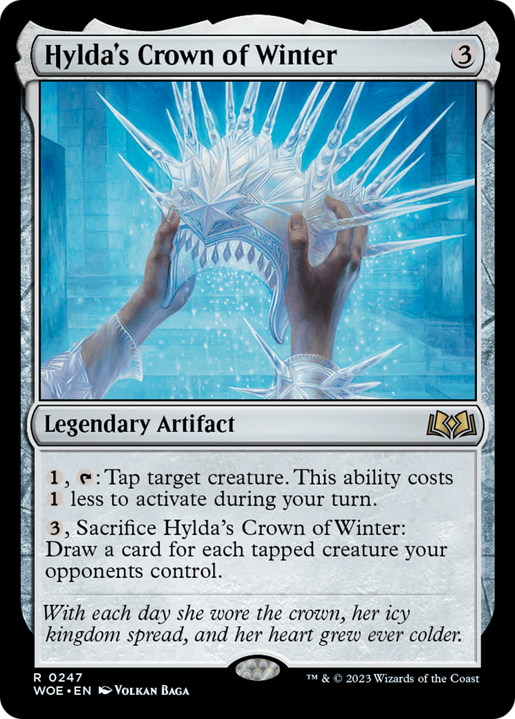 Hylda's Crown of Winter [Wilds of Eldraine] MTG Single Magic: The Gathering    | Red Claw Gaming