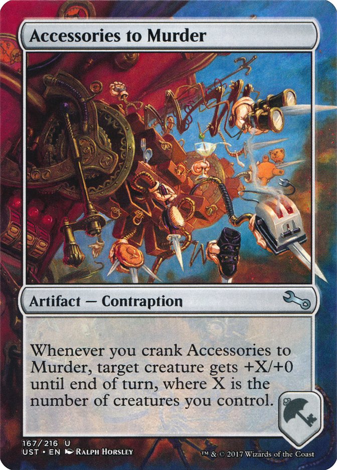 Accessories to Murder [Unstable] MTG Single Magic: The Gathering    | Red Claw Gaming
