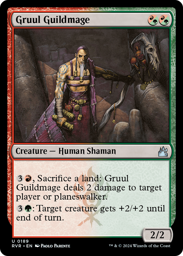 Gruul Guildmage [Ravnica Remastered] MTG Single Magic: The Gathering    | Red Claw Gaming