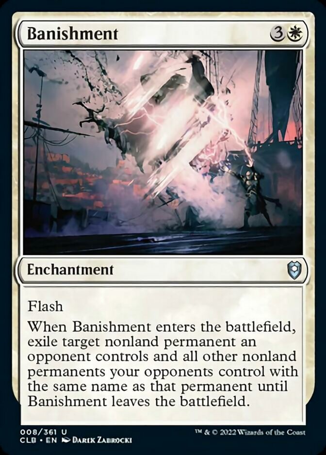 Banishment [Commander Legends: Battle for Baldur's Gate] MTG Single Magic: The Gathering    | Red Claw Gaming