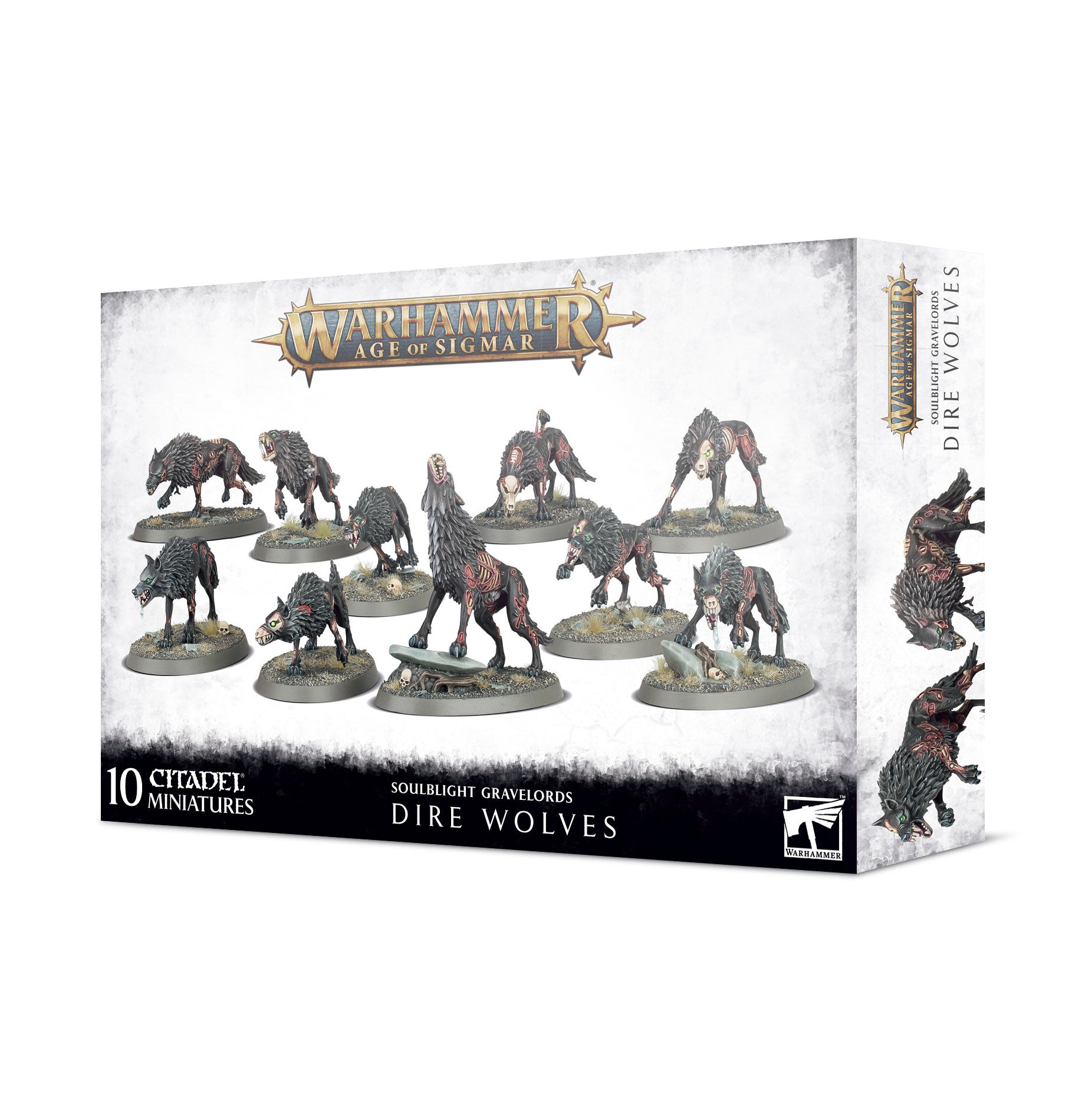 SOULBLIGHT GRAVELORDS: DIRE WOLVES Soulblight Games Workshop    | Red Claw Gaming