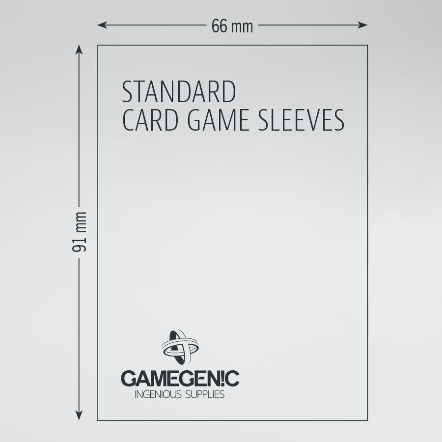 Gamegenic Standard Board Game Sleeves Card Sleeves Gamegenic    | Red Claw Gaming