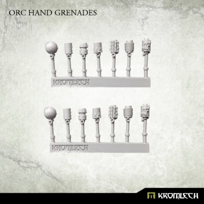 Orc Grenades (14) Minatures Kromlech    | Red Claw Gaming